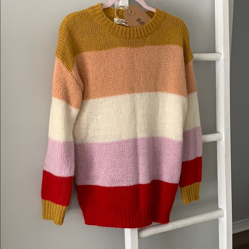 Listicle sweater